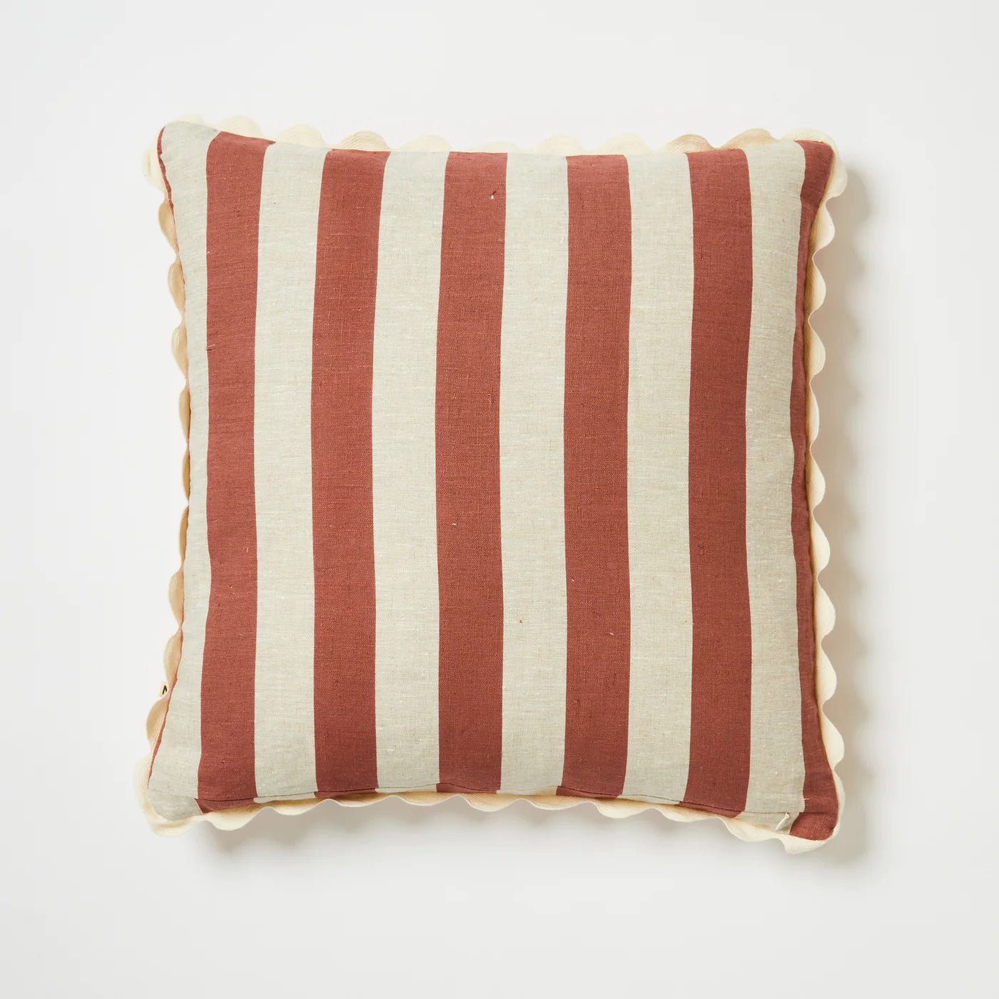 Bold Stripe Berry Pink 60x60cm cushion