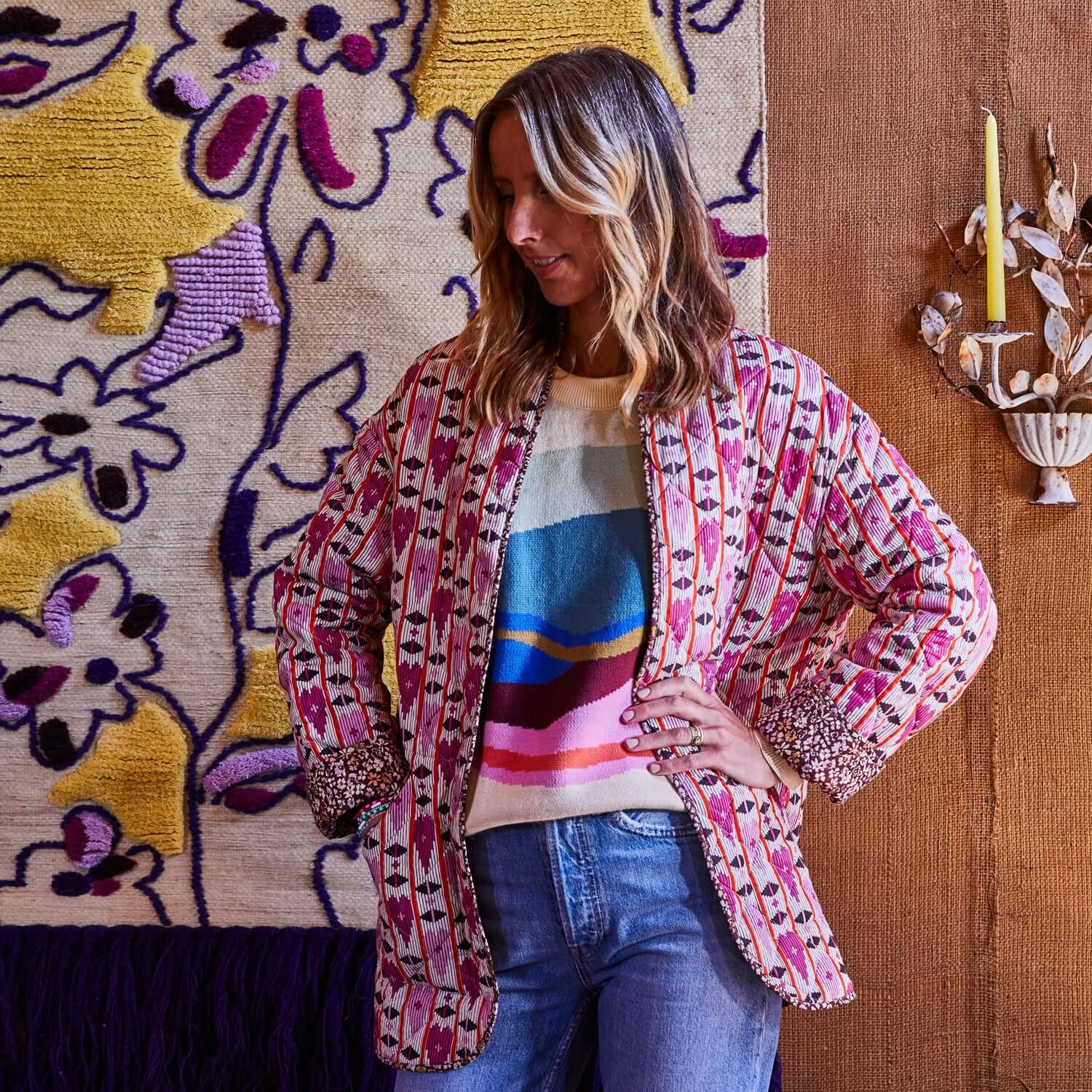 Geelong Fashionista Styles the Sage and Clare Quilted Jacket Range