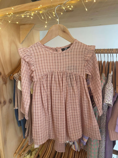 Lily Dress - Check