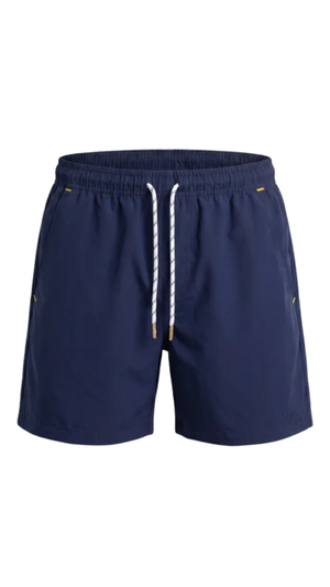 Solid Navy Swim Short