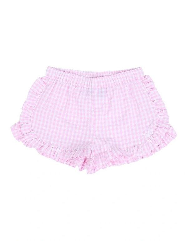 animal-crackers-checkered-short-pink
