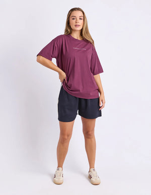 Captain Tee - Plum