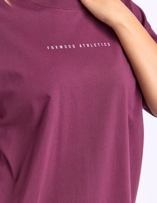 Captain Tee - Plum