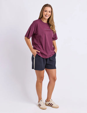 Captain Tee - Plum