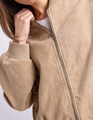 foxwood-evie-suede-bomber-sand