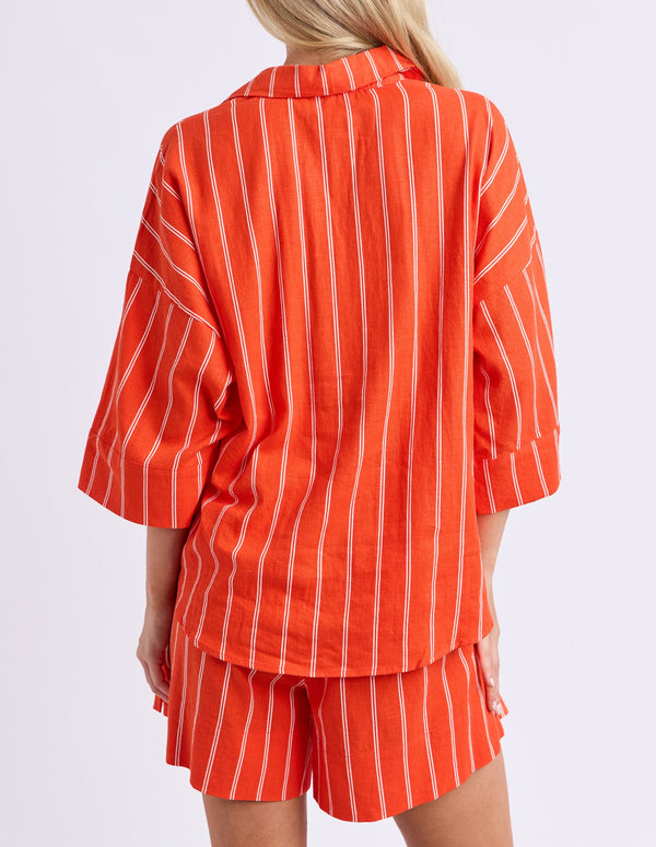 elm-lifestyle-bloom-shirt-tangello
