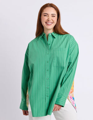 elm-lifestyle-tropical-muse-shirt-green