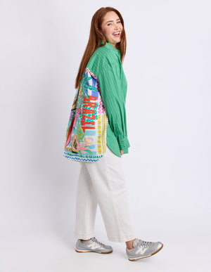 elm-lifestyle-tropical-muse-shirt-green