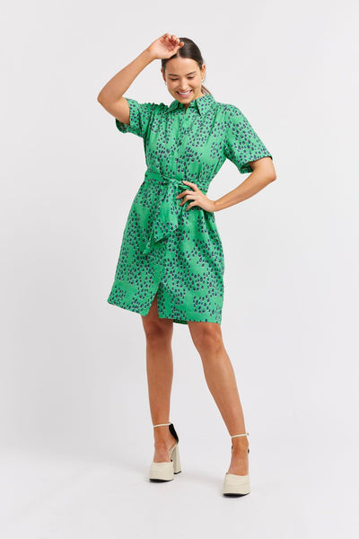 Odyssey Martini Dress - Emerald