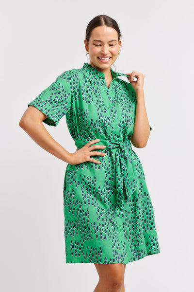 Odyssey Martini Dress - Emerald