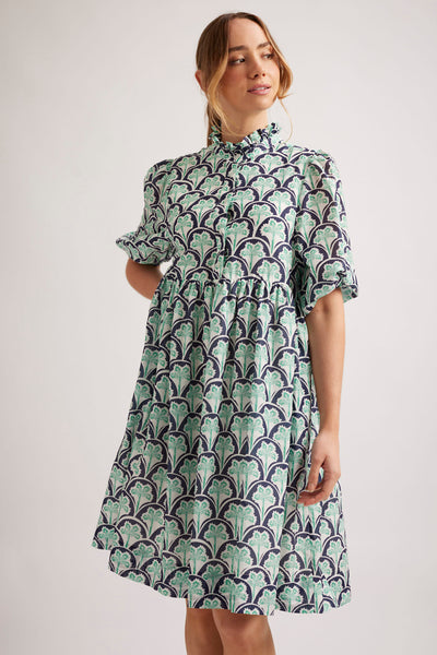 Lume Dress Oasis - Navy