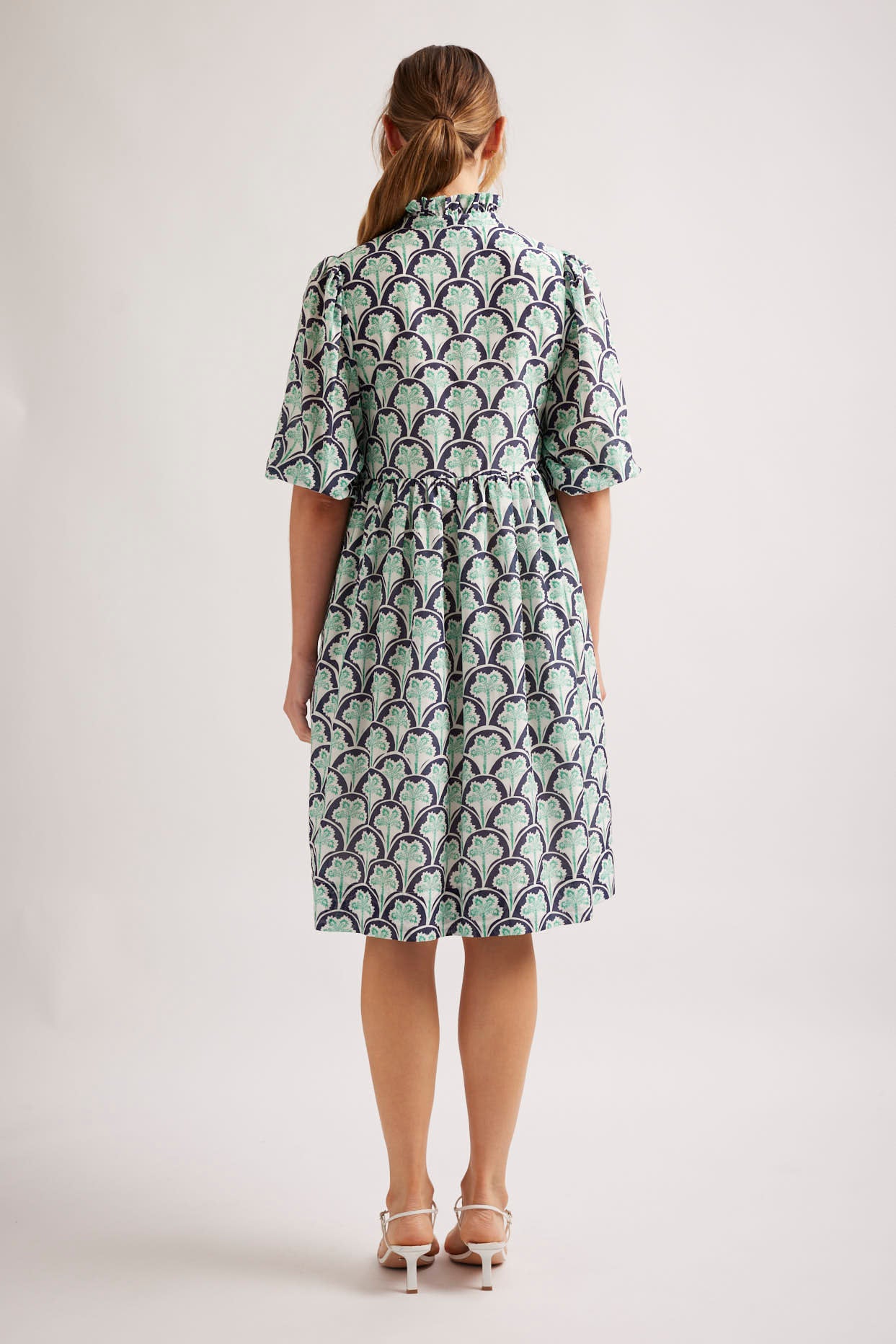 Lume Dress Oasis - Navy