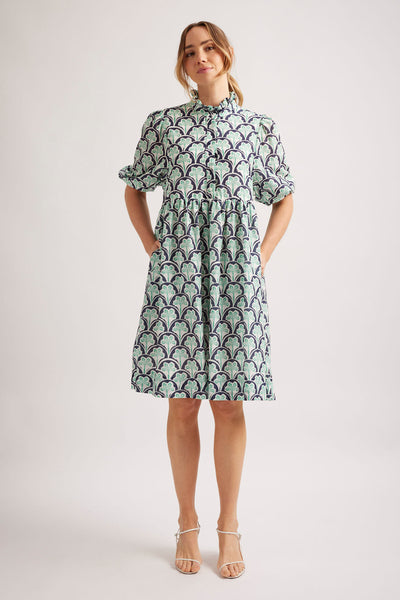 Lume Dress Oasis - Navy