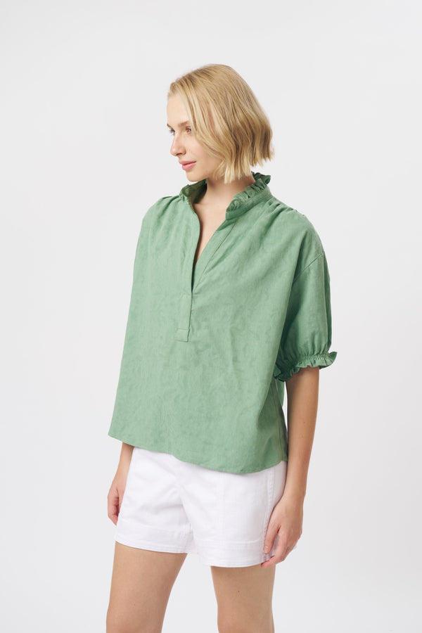 kireina-amber-shirt-green