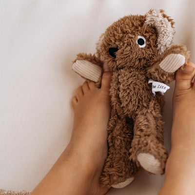 toddler with Wilbur Koala