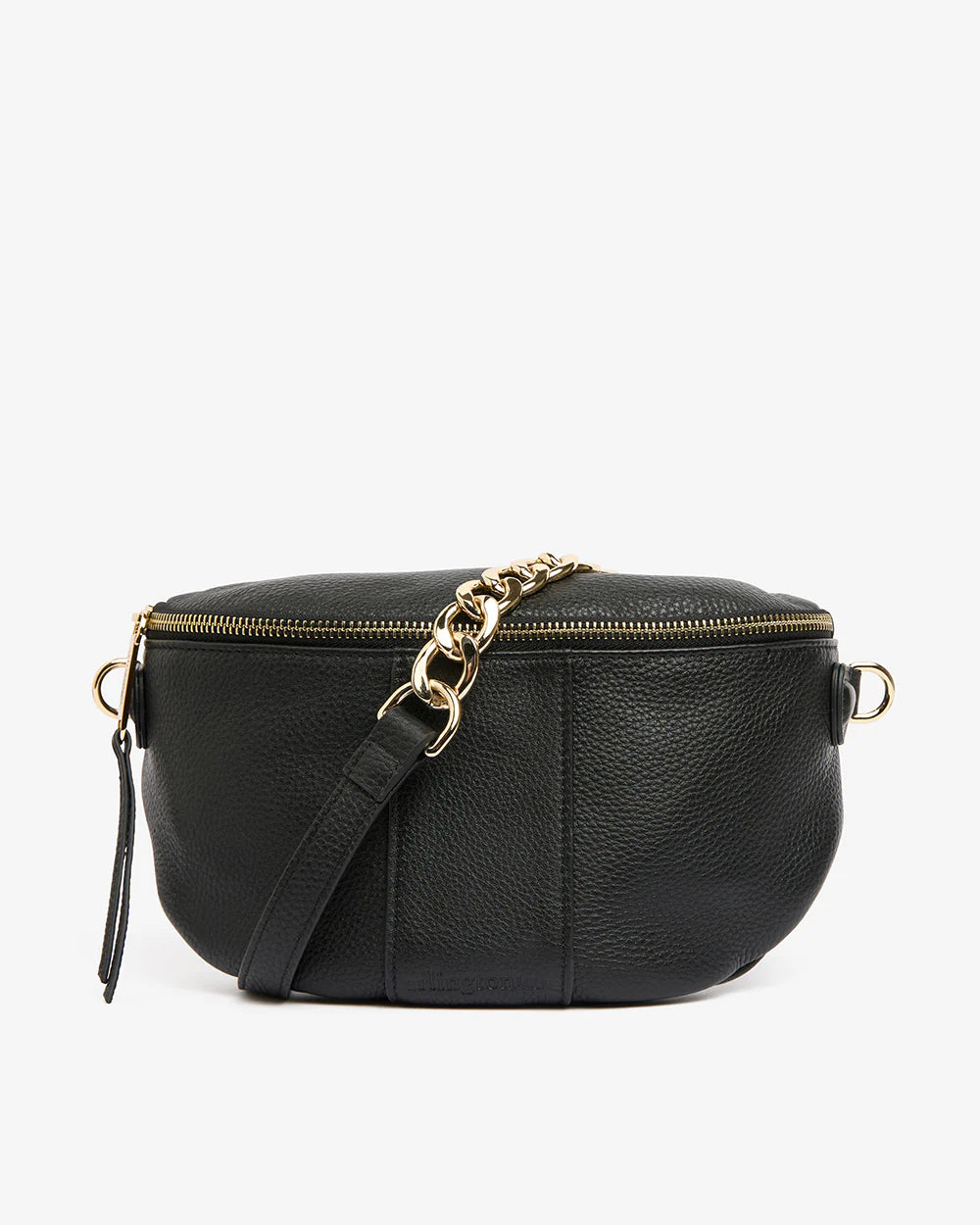 Woman with Arlington Milne Zara Sling Bag - Black