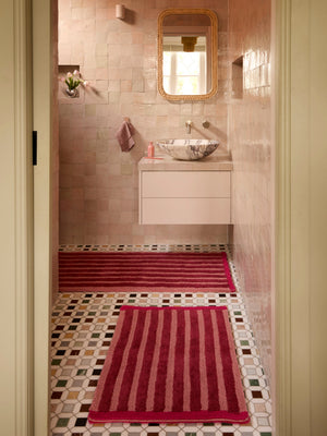 bonnie-neil-stripe-burgundy-long-bath-mat