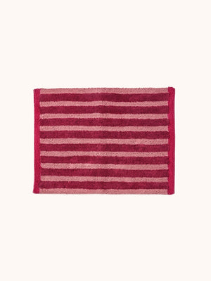 bonnie-neil-stripe-burgundy-bath-mat