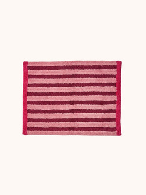 bonnie-neil-stripe-burgundy-bath-mat
