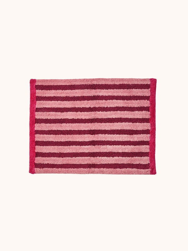 bonnie-neil-stripe-burgundy-bath-mat