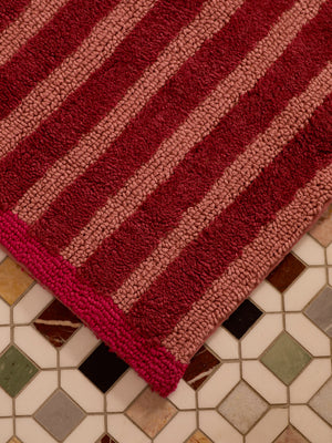 bonnie-neil-stripe-burgundy-bath-mat