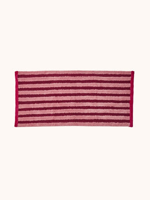 bonnie-neil-stripe-burgundy-long-bath-mat