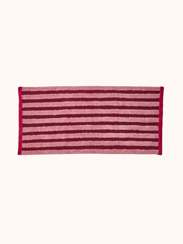 bonnie-neil-stripe-burgundy-long-bath-mat