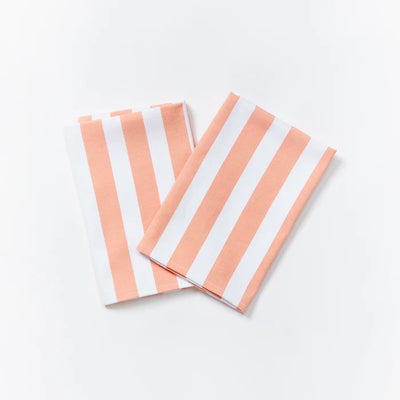 Napkin- Florence Stripe Pink set 6