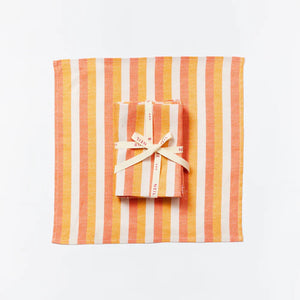Napkin-Florence Stripe Red set 6