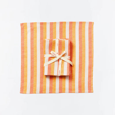 Napkin-Florence Stripe Red set 6