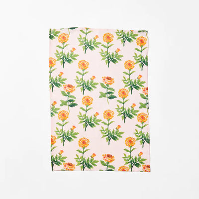 Petite Lani Floral Tea Towel - Pink