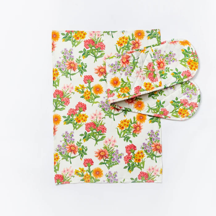 Tea Towel - Mini Posy Multi