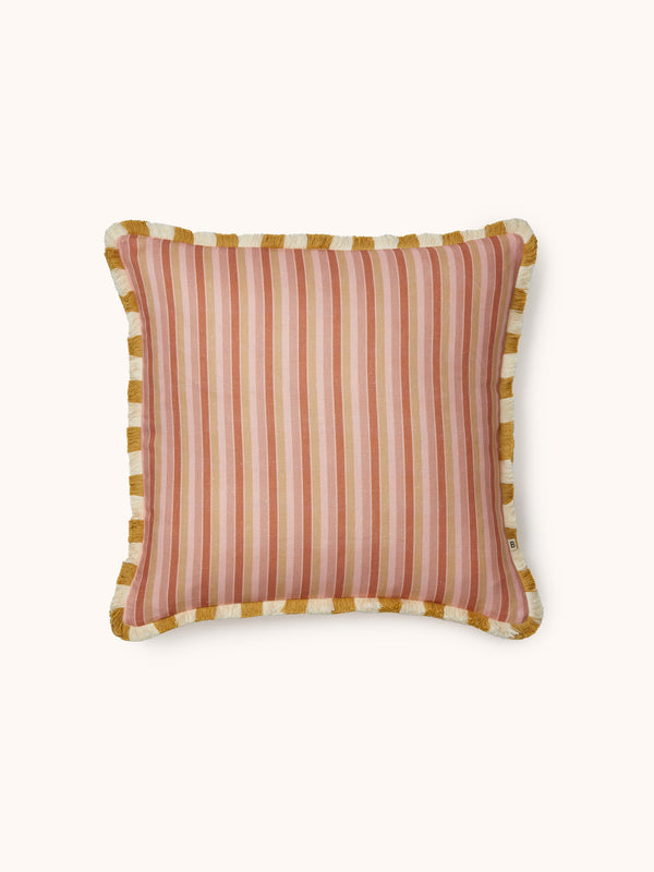 bonnie-neil-garden-stripe-pink-50cm-cushion