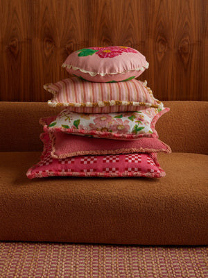 bonnie-neil-garden-stripe-pink-50cm-cushion