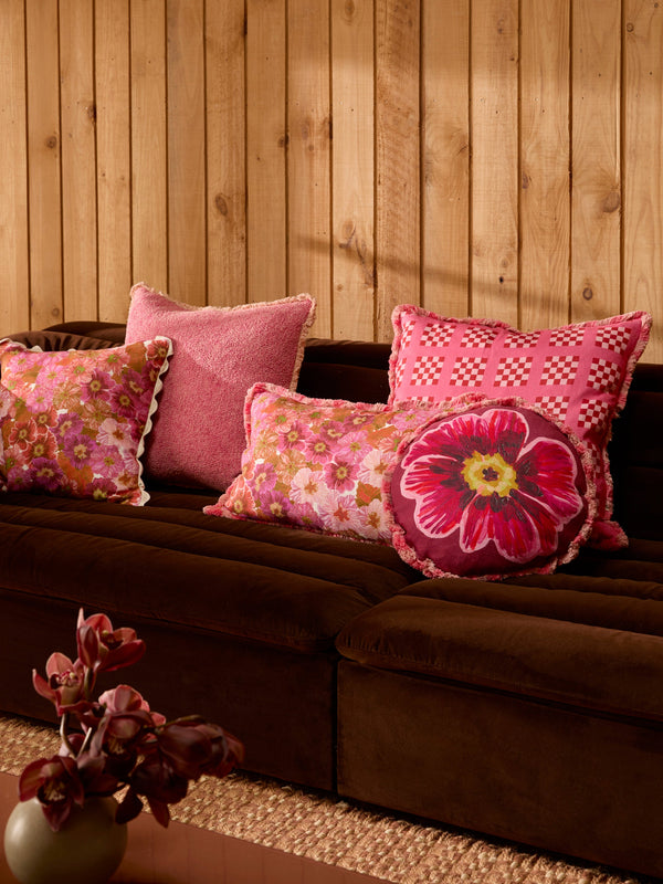 bonnie-neil-floriana-pink-45cm-round-cushion