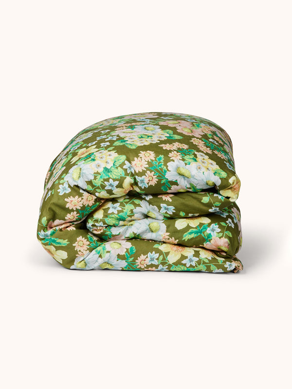 bonnie-neil-buttercup-olive-quilt-cover