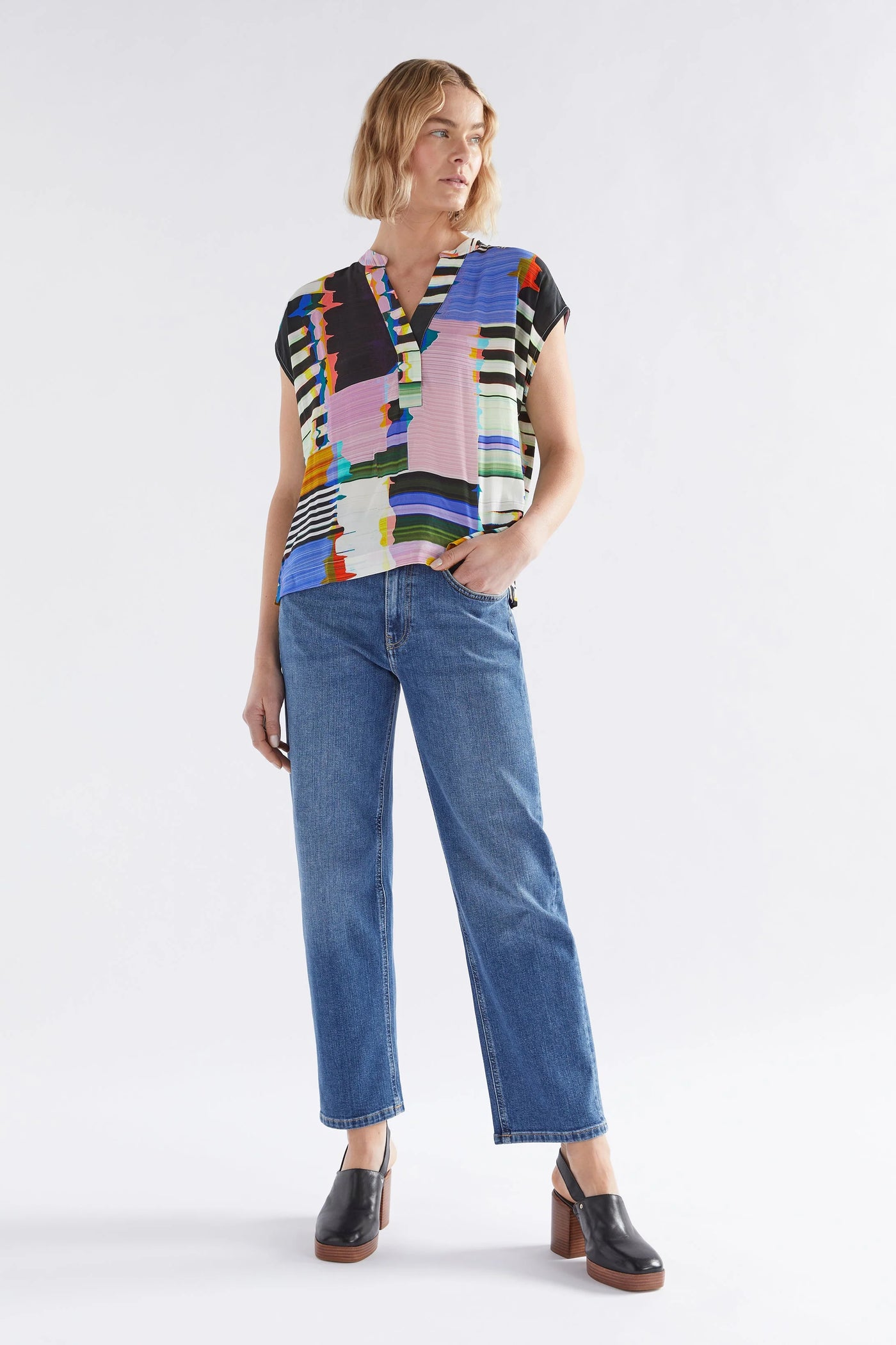 Berg Top - Glitch Print