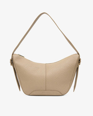 Barton Shoulder Bag - Latte front view