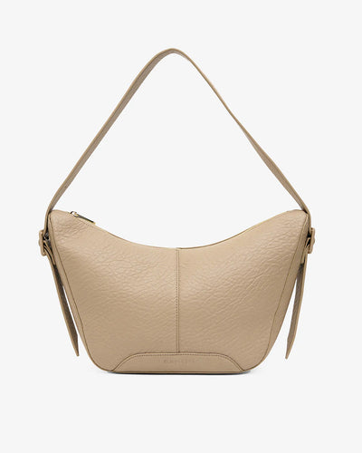 Barton Shoulder Bag - Latte front view