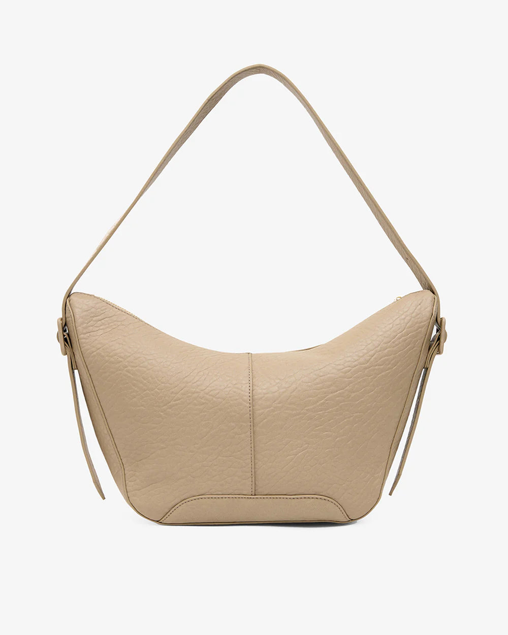 Barton Shoulder Bag - Latte front view