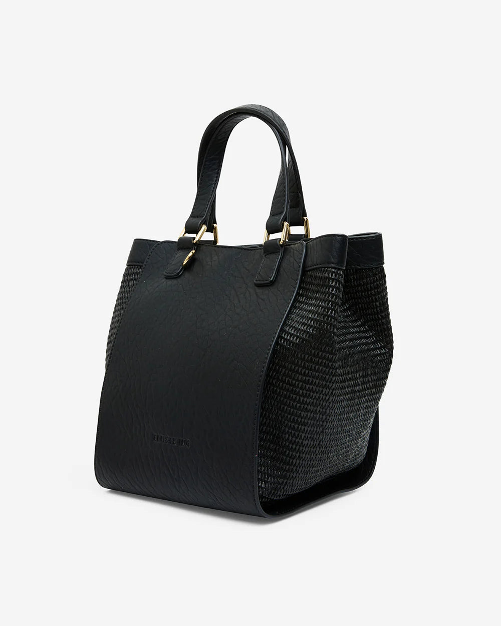 Carnegie Tote - Black tilted