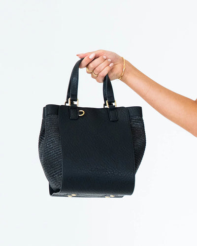 Hand holding Carnegie Tote - Black