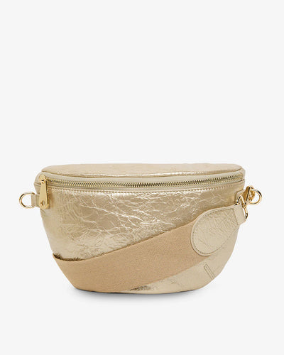 Alamo Sling - Light Gold Crinkle with sling