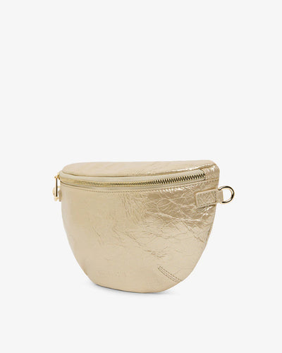 Alamo Sling - Light Gold Crinkle no sling side view