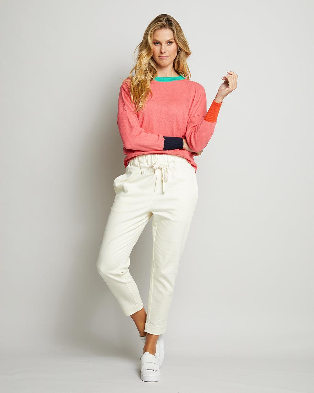 Hamilton Knit - Coral Multi