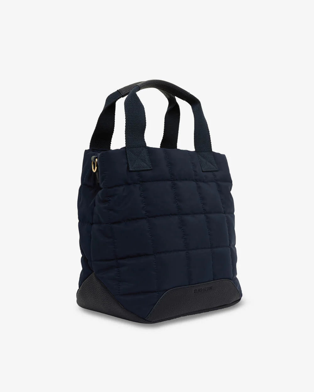 Mini Santa Monica Tote - French Navy with strap
