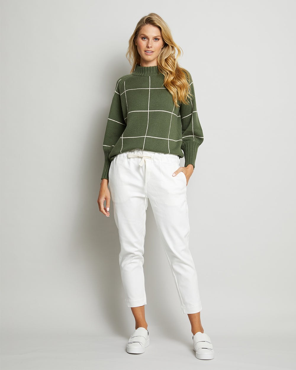 St Kilda Knit - Khaki