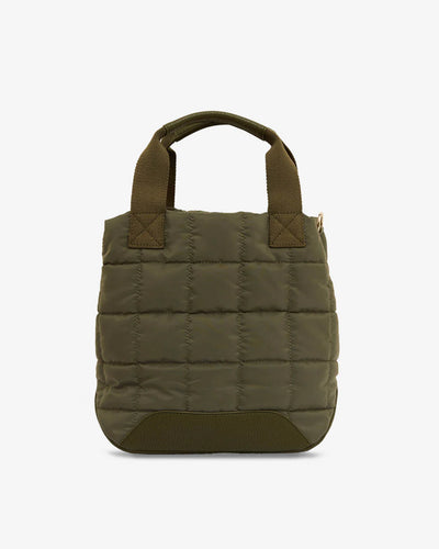 Mini Santa Monica Tote with strap Khaki