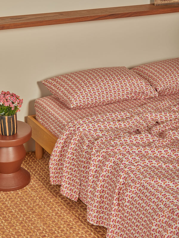 bonnie-neil-petit-madeline-pink-flat-sheet