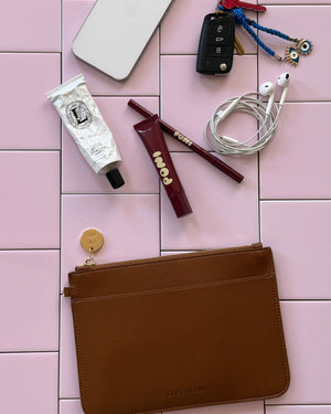 elms-and-king-flat-pouch-tan-saffiano